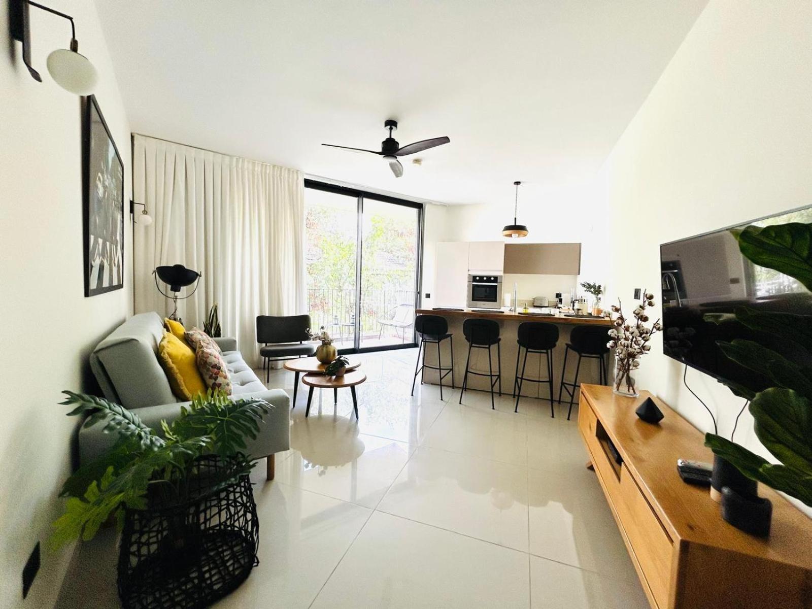 Tel-Aviv Center, Near The Beach, Terrace, 2 People 外观 照片